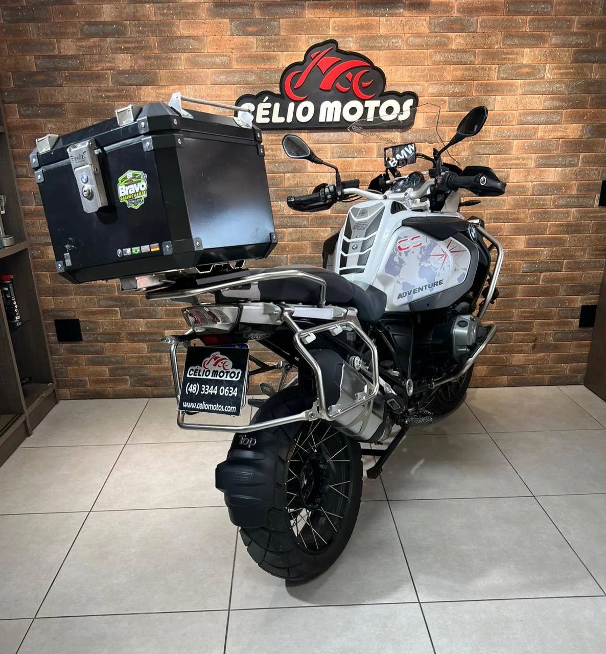 R 1200 GS 1200 GS ADVENTUE BRANCA 2017/2018 - Foto 3