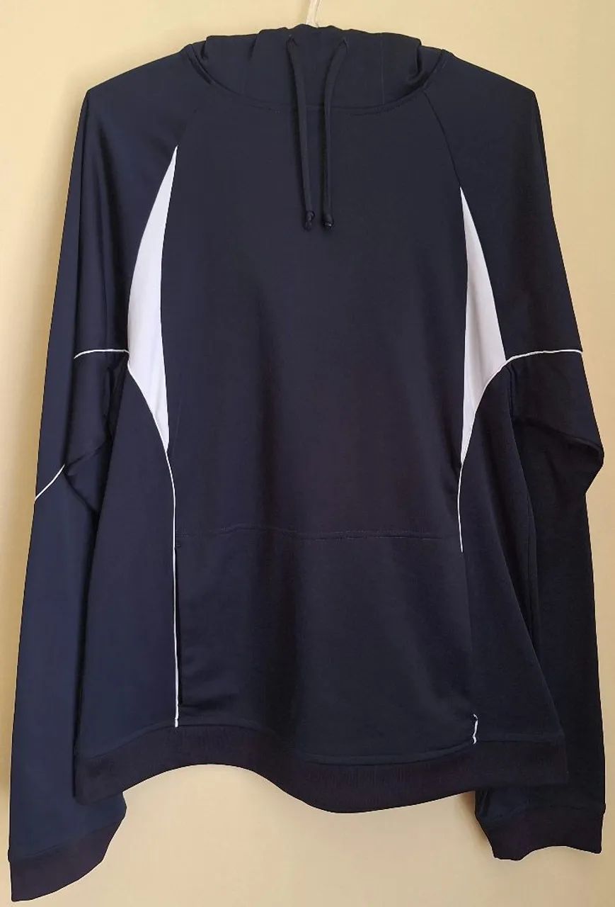 Blusão Com Capuz Canguru de Poliéster masculina GG