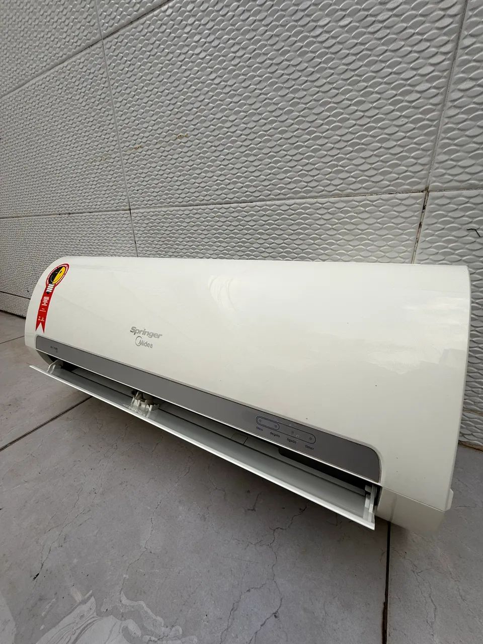 Ar-Condicionado Springer Midea 9.000 BTUs Quente/Frio 220v COMPLETO E ECONÔMICO!! - Foto 2