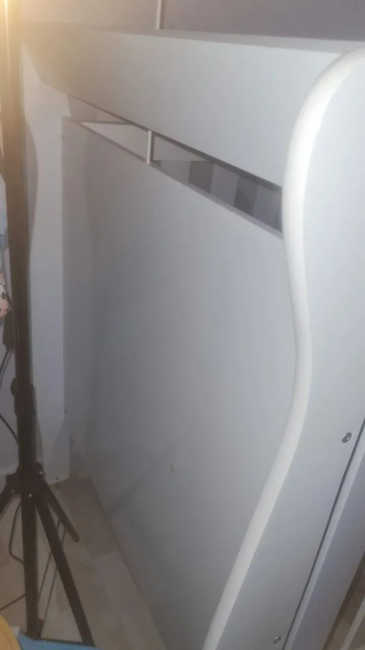 Berço Americano Branco com Colchão BF Baby Plus + Mosquiteiro - Excelente Estado - Foto 2