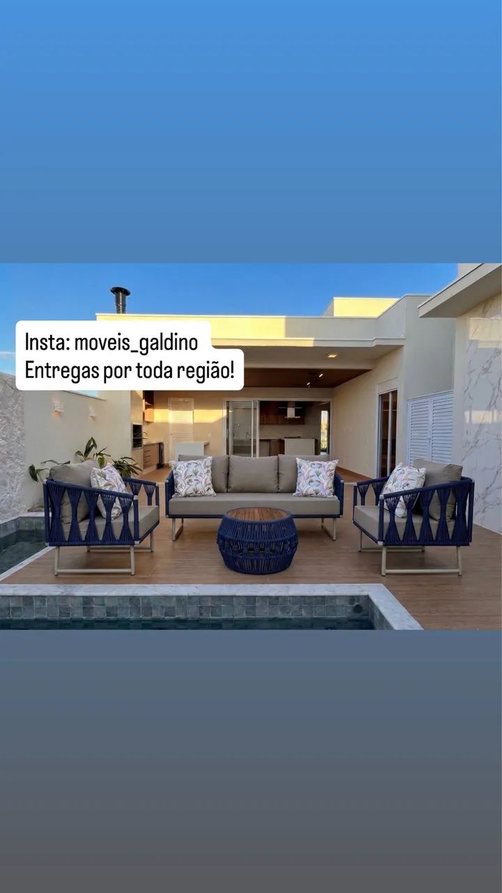 Sofás para área externa ou área Goumert  - Foto 2