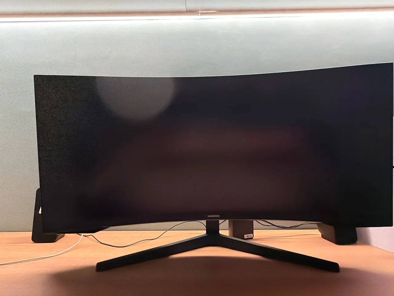 Monitor Samsung  odyssey G5 curvo 34 polegadas 165hz  LC34G55TWWLMZD