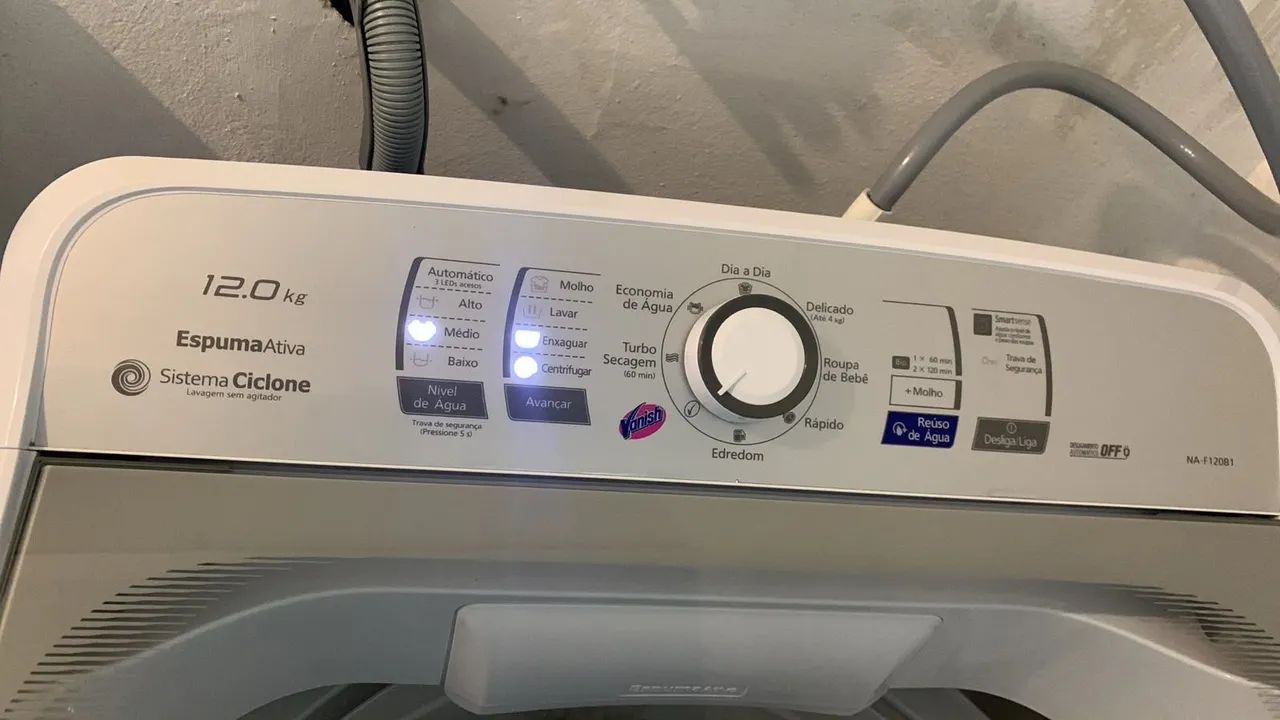 Máquina de Lavar Panasonic 12kg - Foto 2