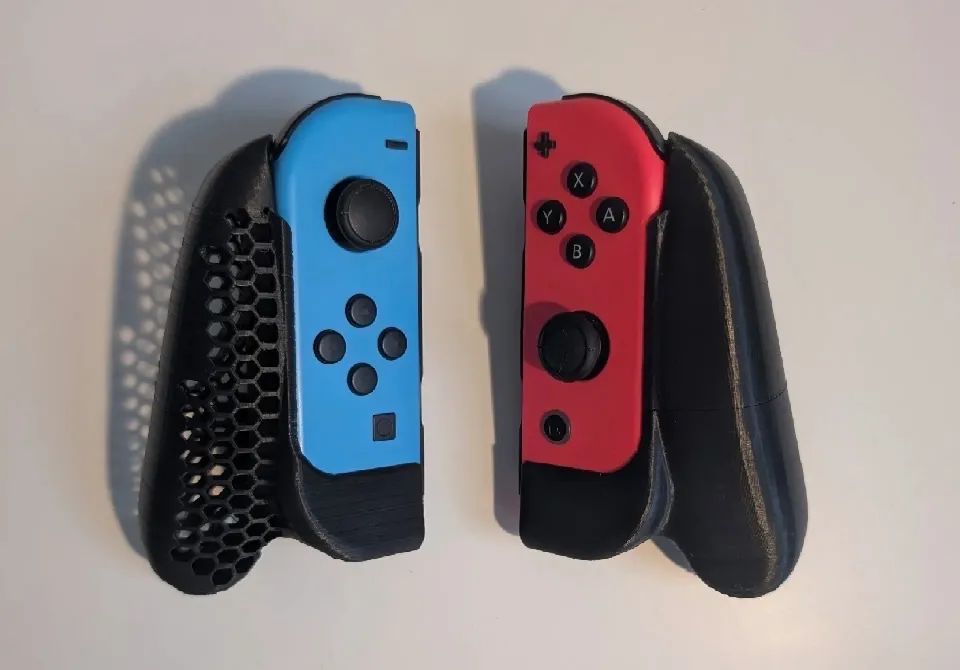 Grip ergonômico para joycon de Switch 1 - V1, V2 e OLED - Foto 4