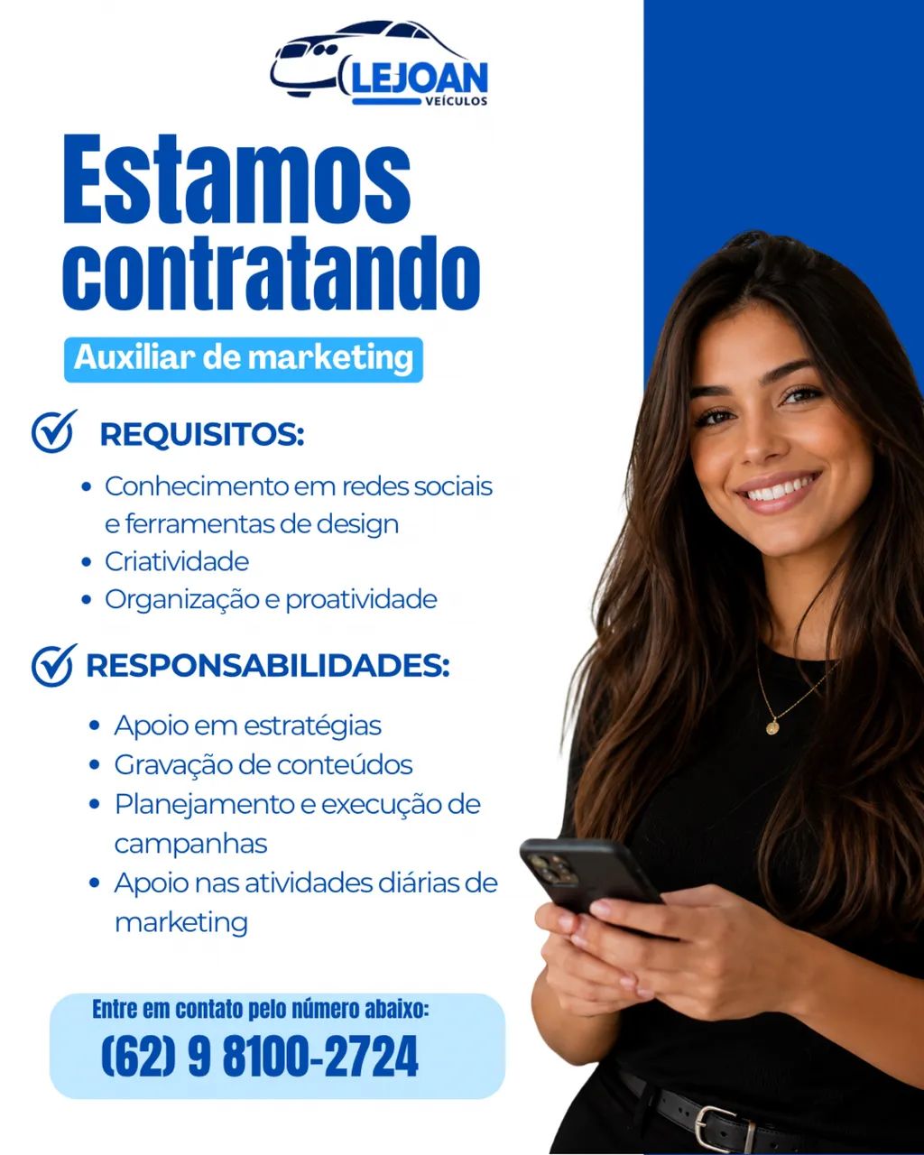 AUXILIAR DE MARKETING 