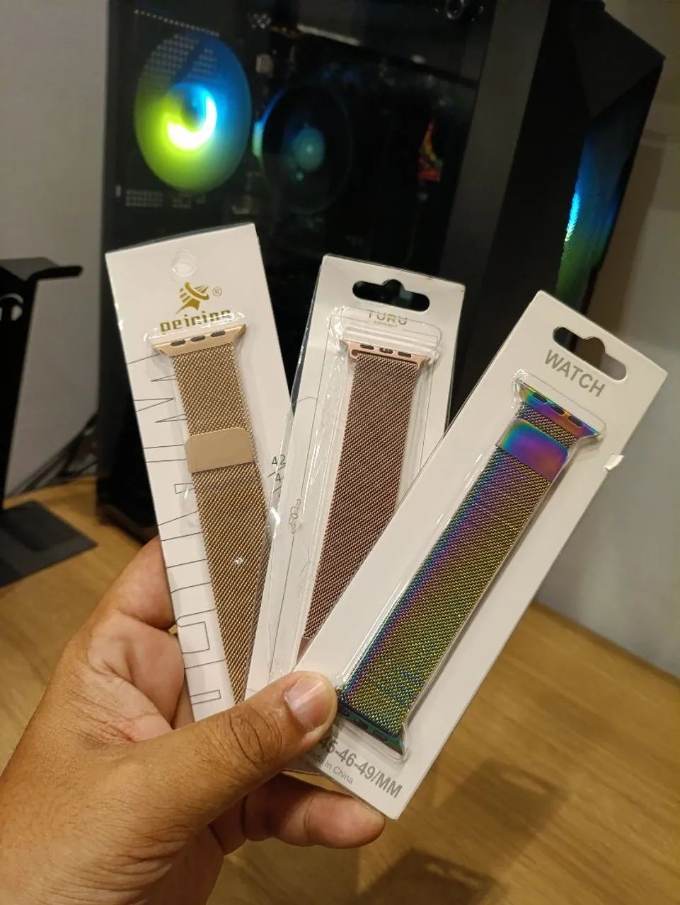 Pulseira milanesa smartwatch 42/44mm ( cada )