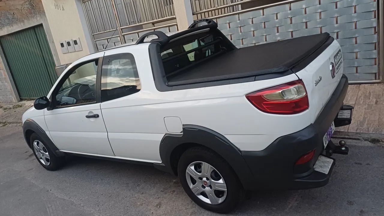 Fiat Strada Working Hard 1.4 Fire Flex 8V CD 2020 - Foto 4