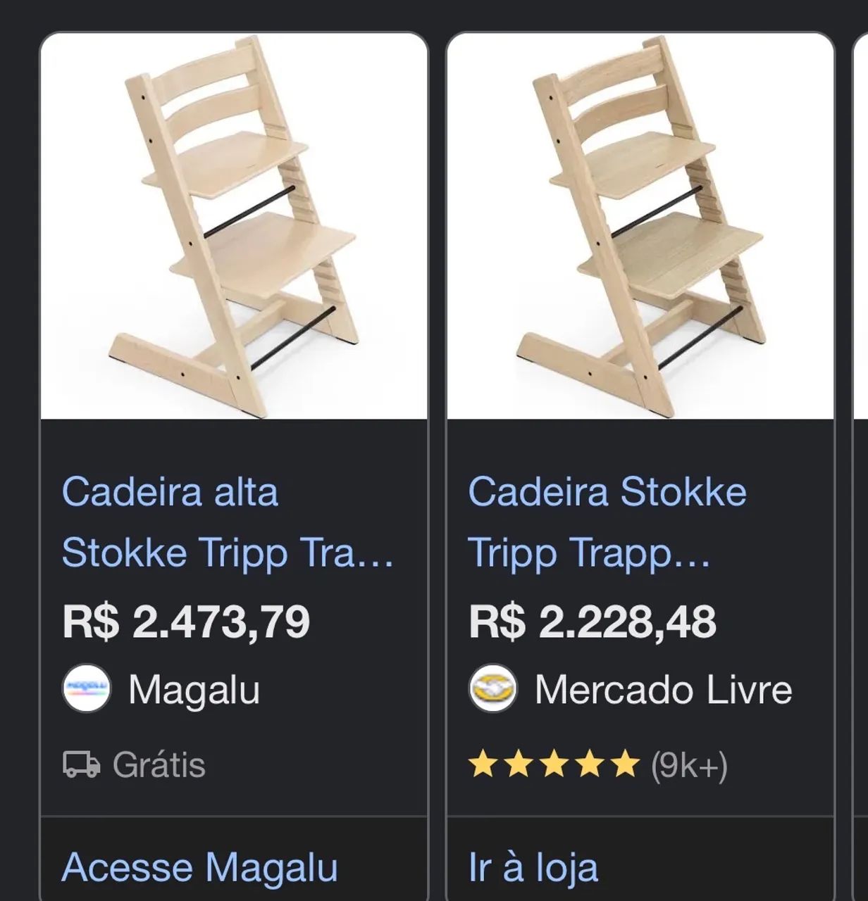 Cadeira infantil Tripp Trapp da Stokke - Foto 4