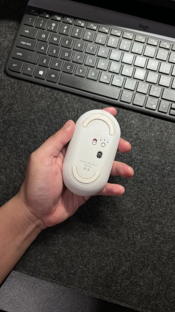 Mouse Logitech Pebble Bluetooth - Ideal para Notebook - Foto 4