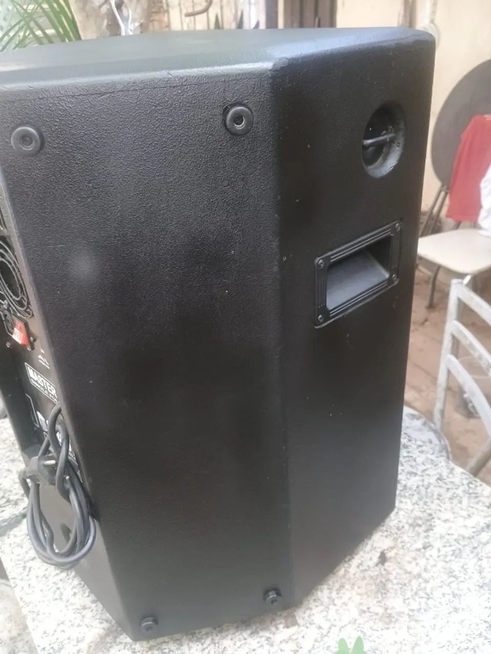 Caixa de som amplificada ativa 12 polegadas 300 W ( Precisa trocar 3 capacitores). - Foto 4