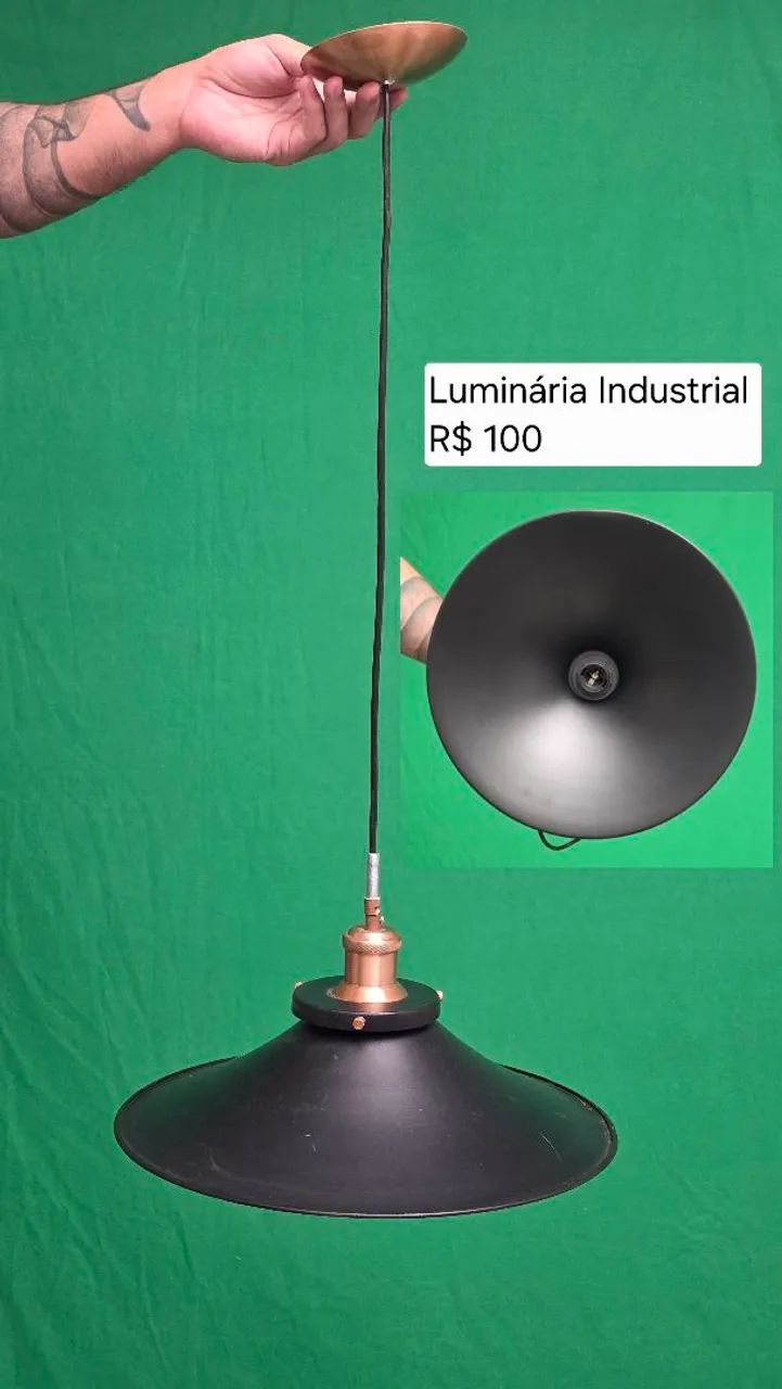 Luminária Industrial 