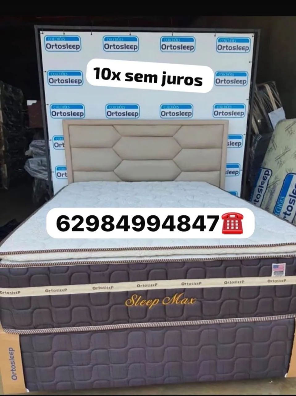 Colchao casal nova