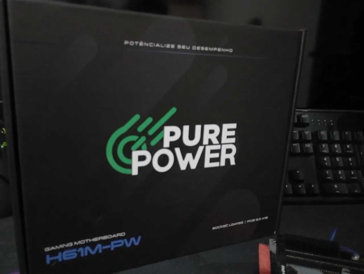 Placa mãe LGA 1155 completa e 2 semanas de uso  - Foto 2