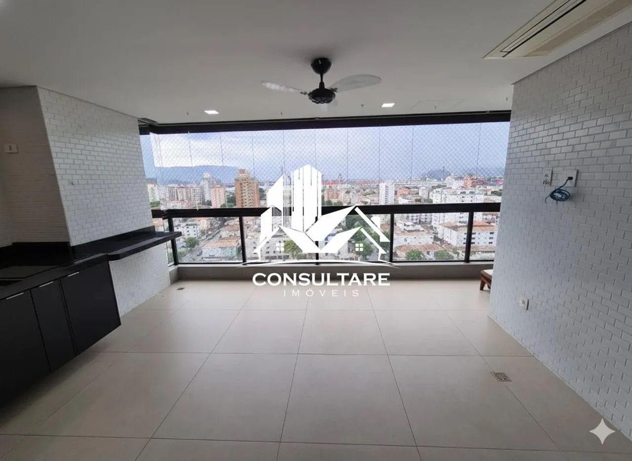 Apto Novo com 3 dorms, na Aparecida em Santos R$ 1.490 MIL Cod: 6044 - Foto 2