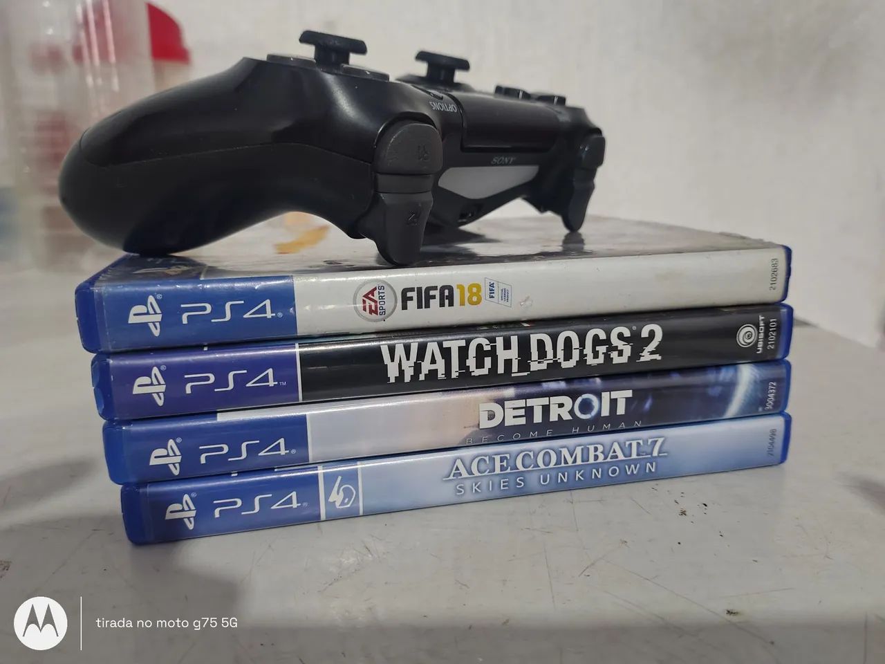 Controle PS4 mais 4 jogos  - Foto 2