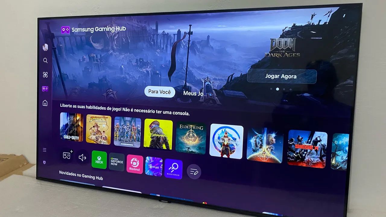 TV SMART SAMSUNG 55 POLEGADAS 4K NOVA - Foto 4