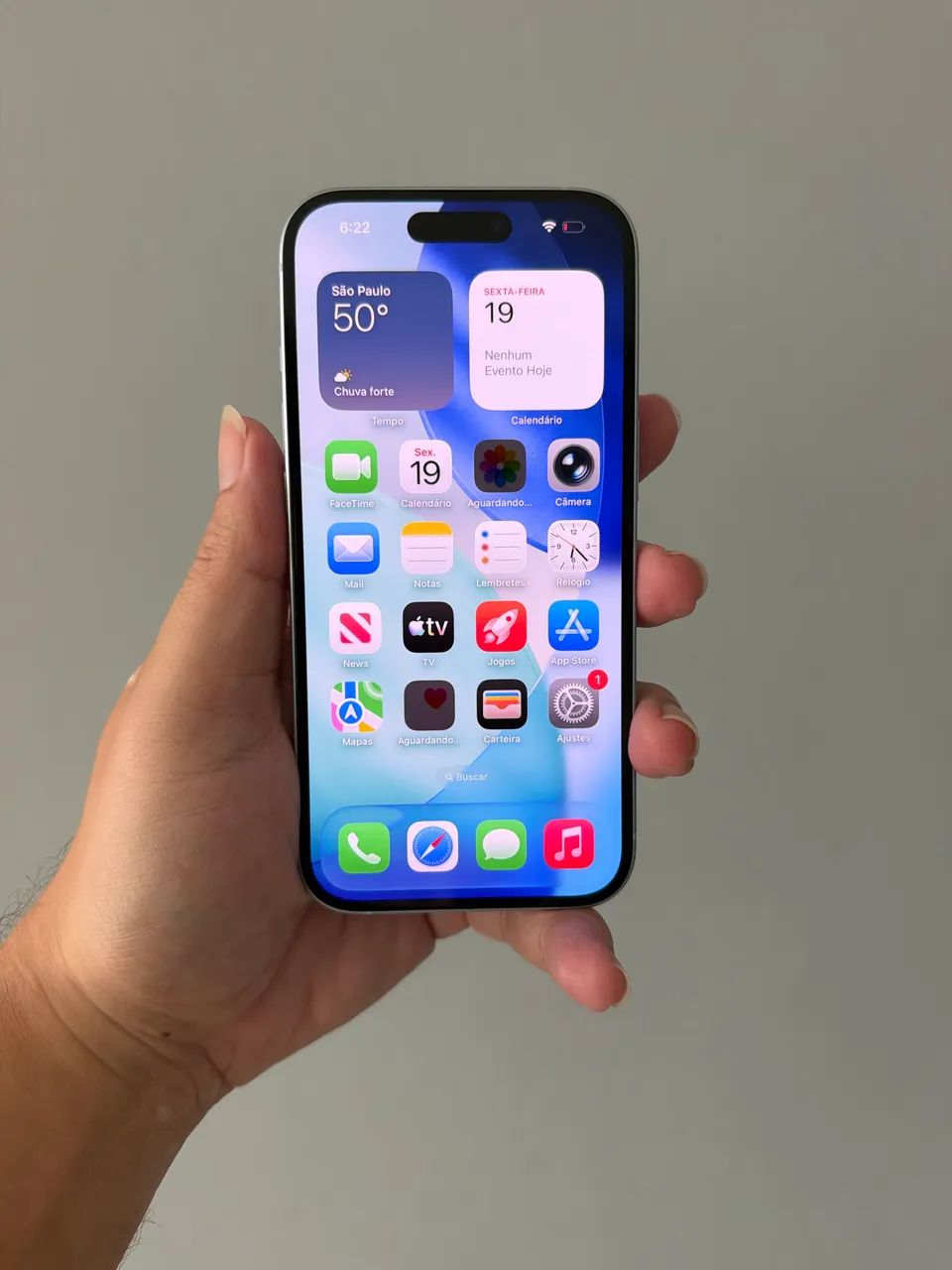 iPhone 15 128GB Azul Estado de Novo - Foto 5