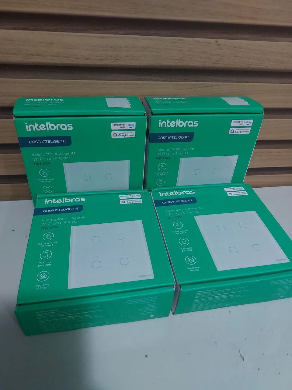 Interruptor inteligentes intelbras 