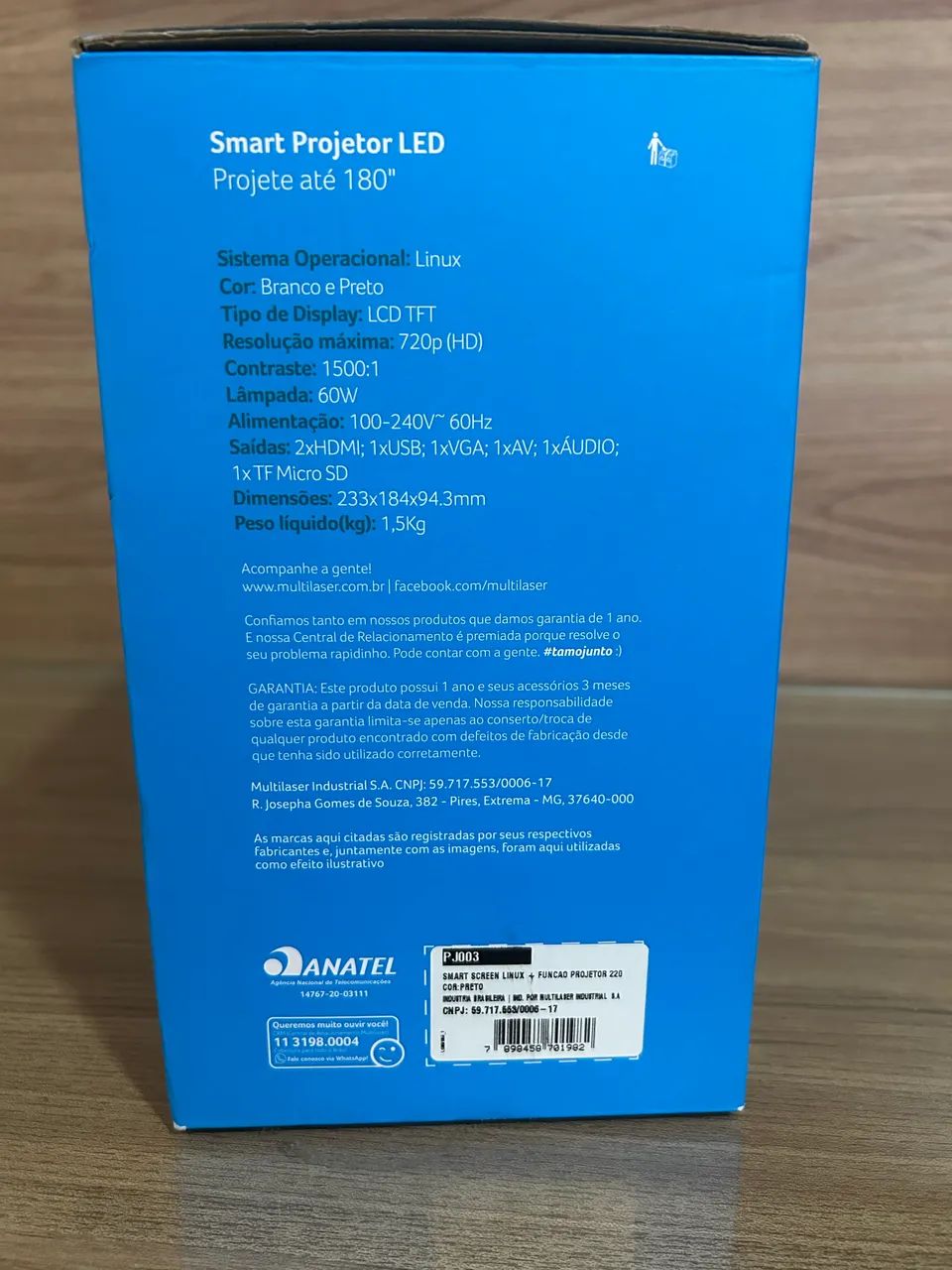 Smart Projetor LED Multilaser - Foto 5