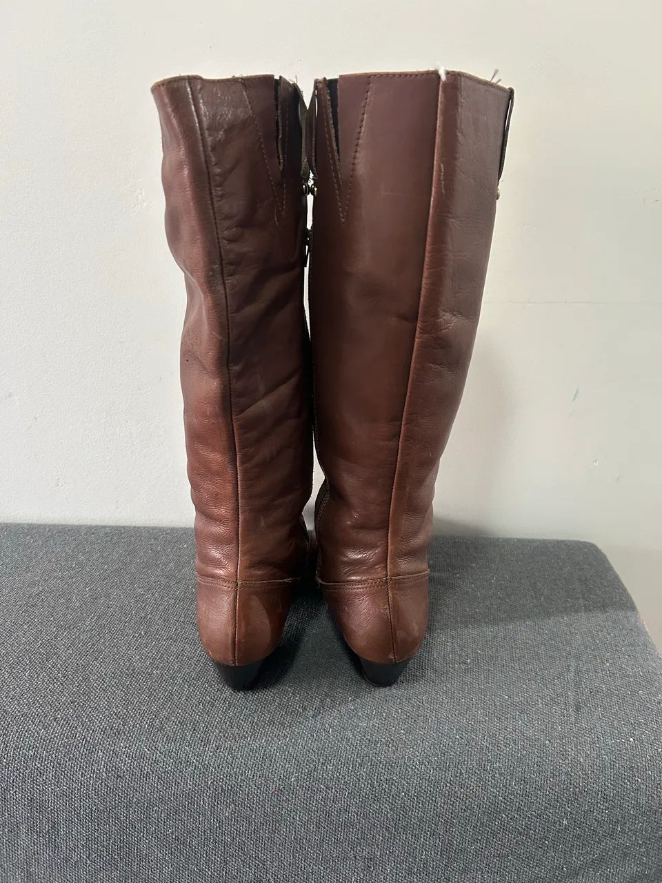 Bota cano longo couro legítimo  - Foto 5