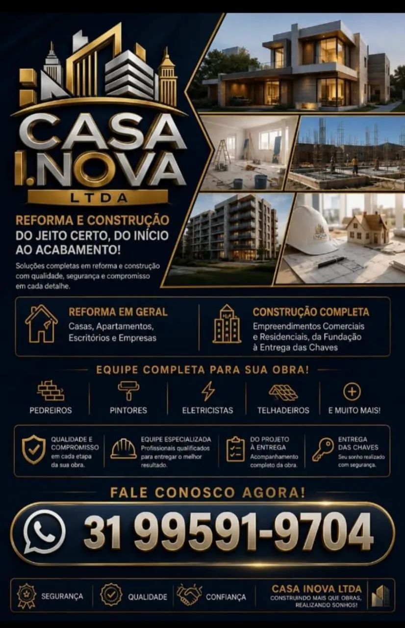 Reforma e construção 