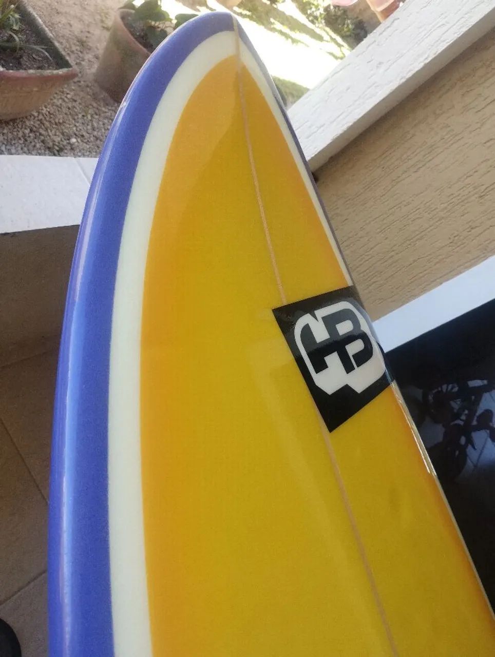 Prancha de surf Midlenght Evolutivon HB 7'2" semi nova - Foto 3