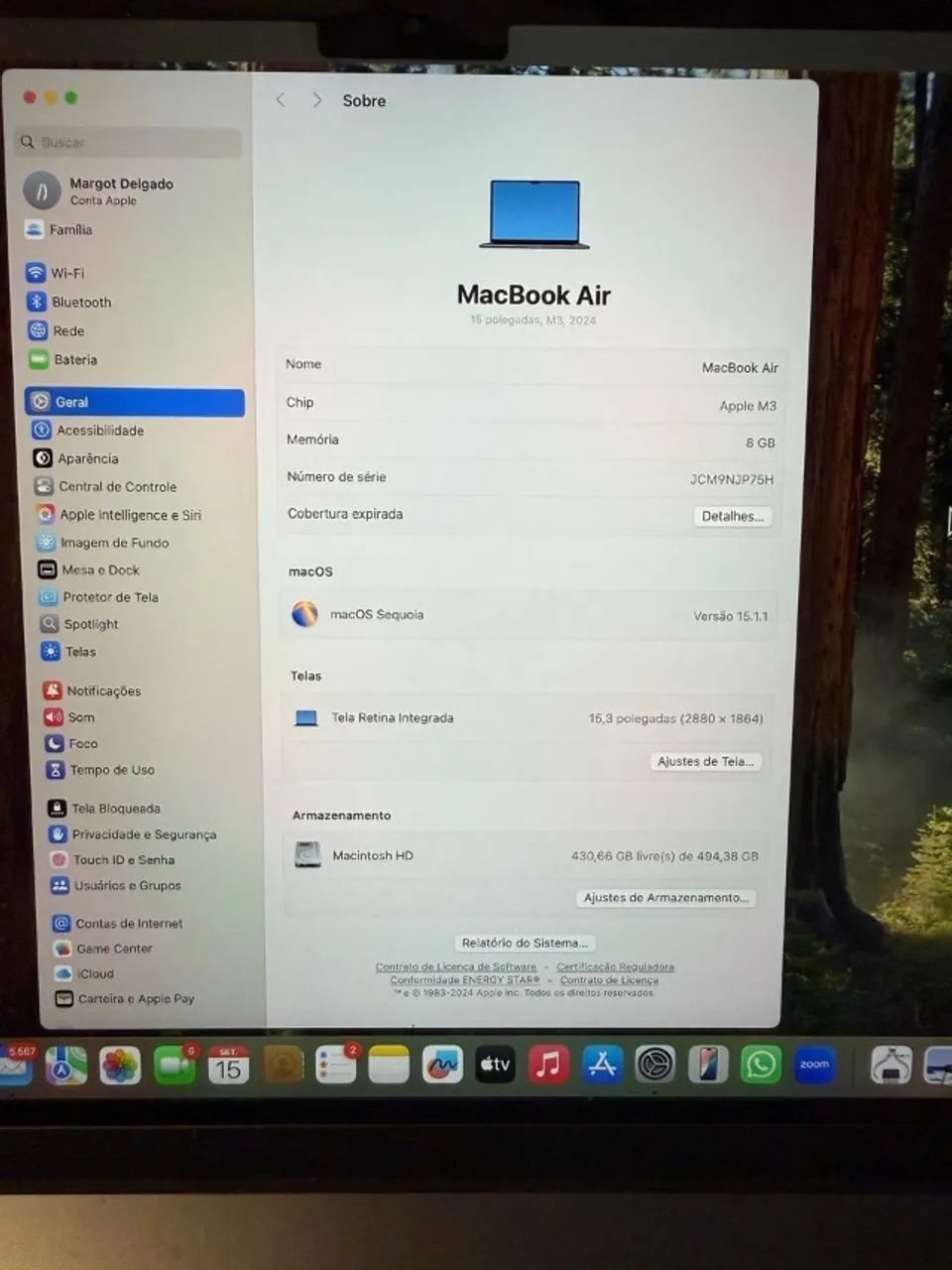 MacBook Air chip M3 de 2024 - Foto 3