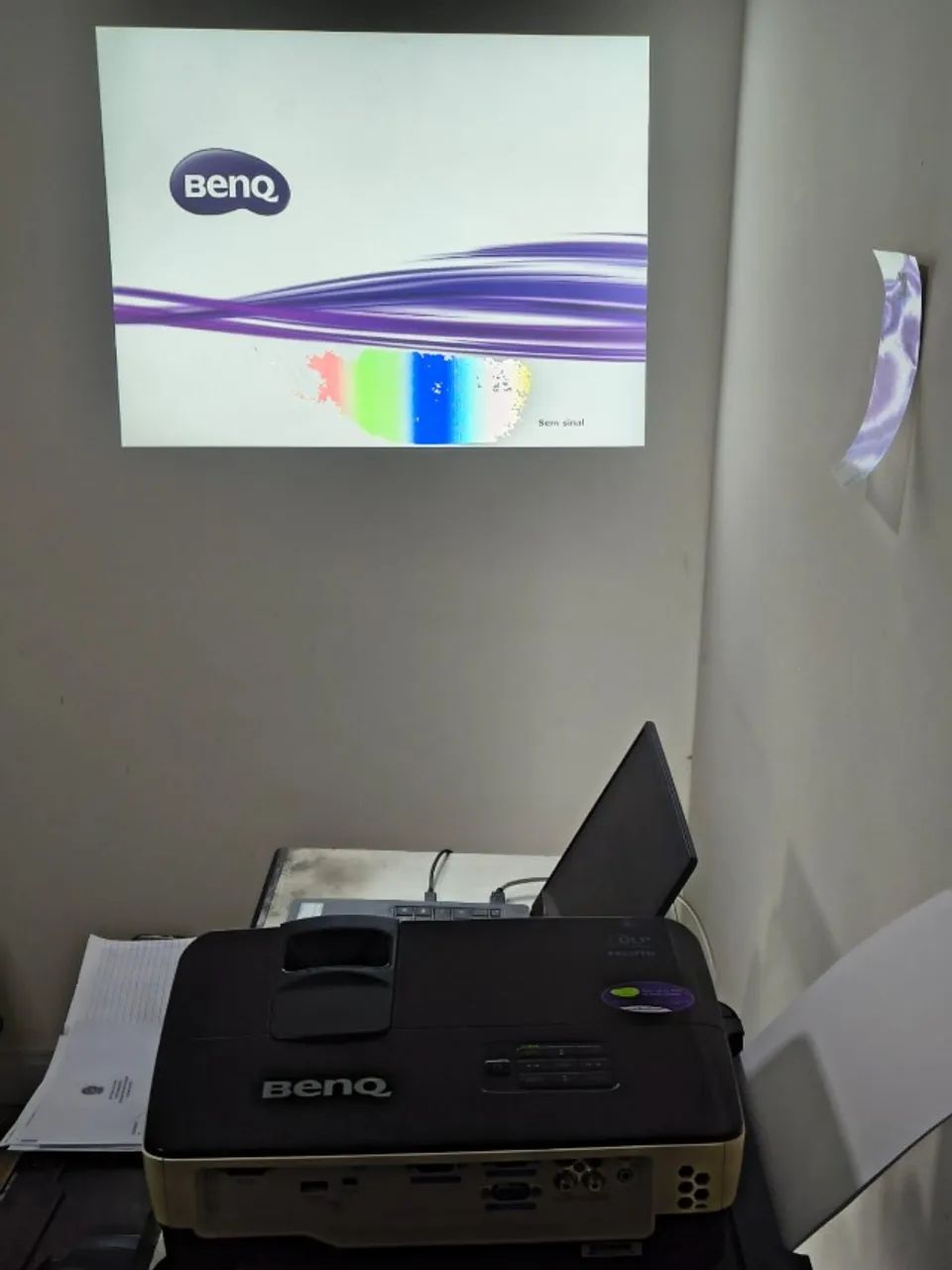 projetor benq MX660 pouco usado ou alugo  - Foto 2