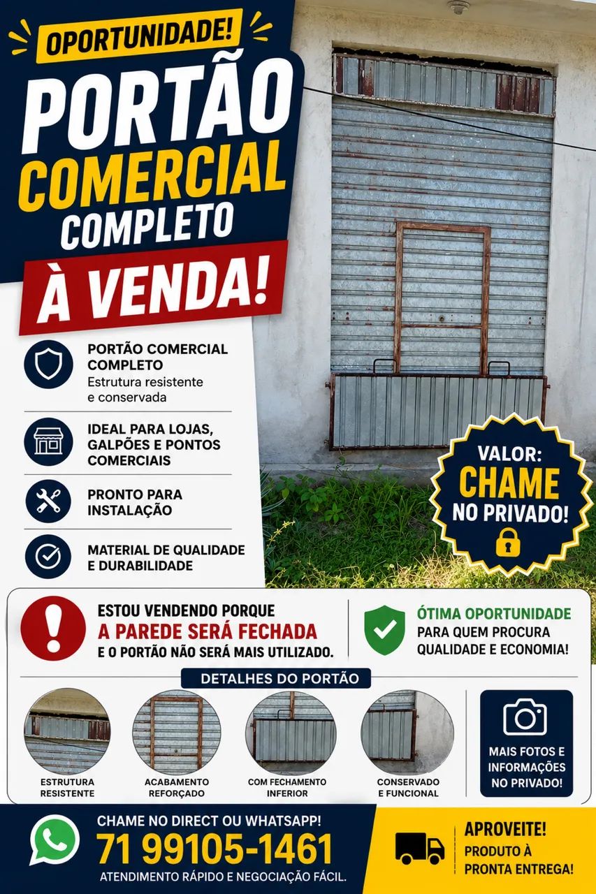 Grade comercial completa  - Foto 2