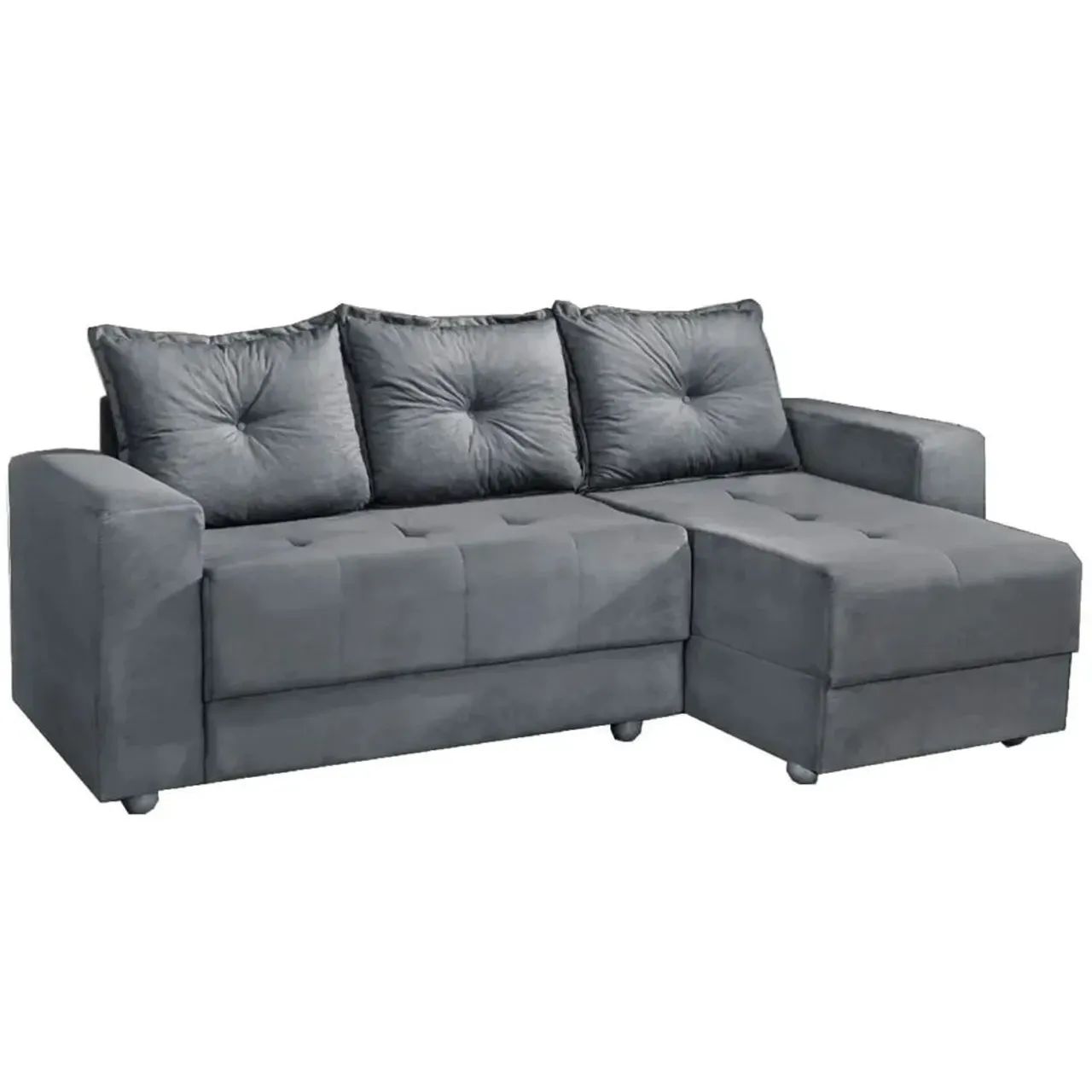 ? SOFÁ FLORENÇA 1,80M COM CHAISE ? SUAVE, ACONCHEGANTE E CHEIO DE ESTILO | AIFOS ? - Foto 4