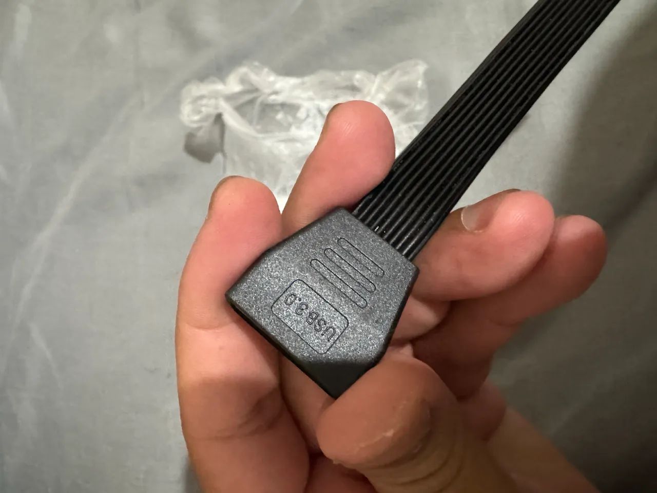 Adaptador cabo usb 3.0 placa mae - Foto 3