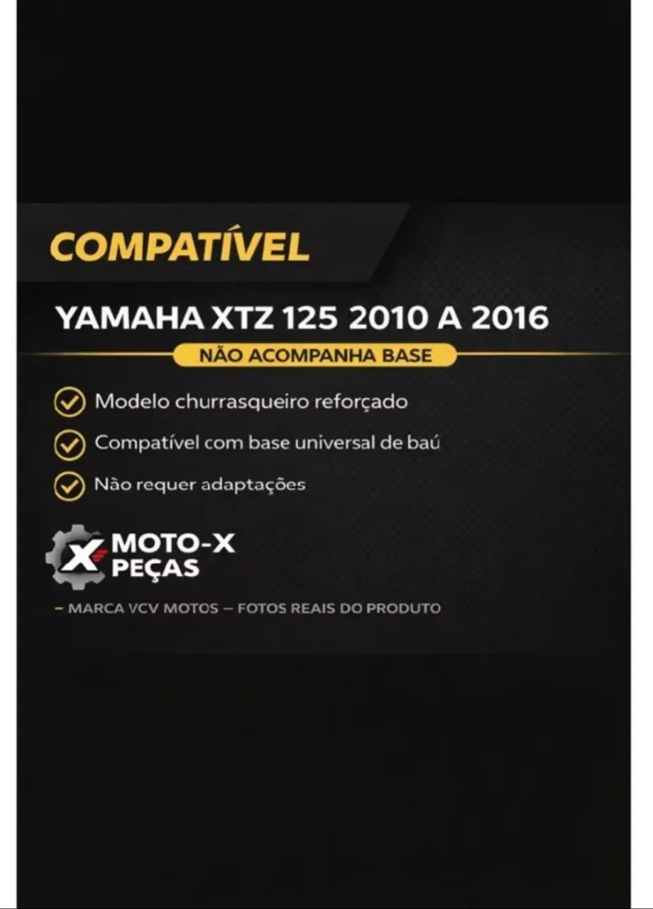Bagageiro XTZ 125 2010 a 2016 - Foto 7