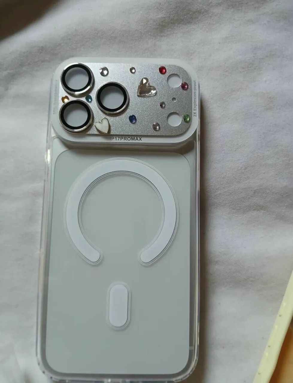 Capa iphone Magnética Magsafe Anti amarela - Foto 3
