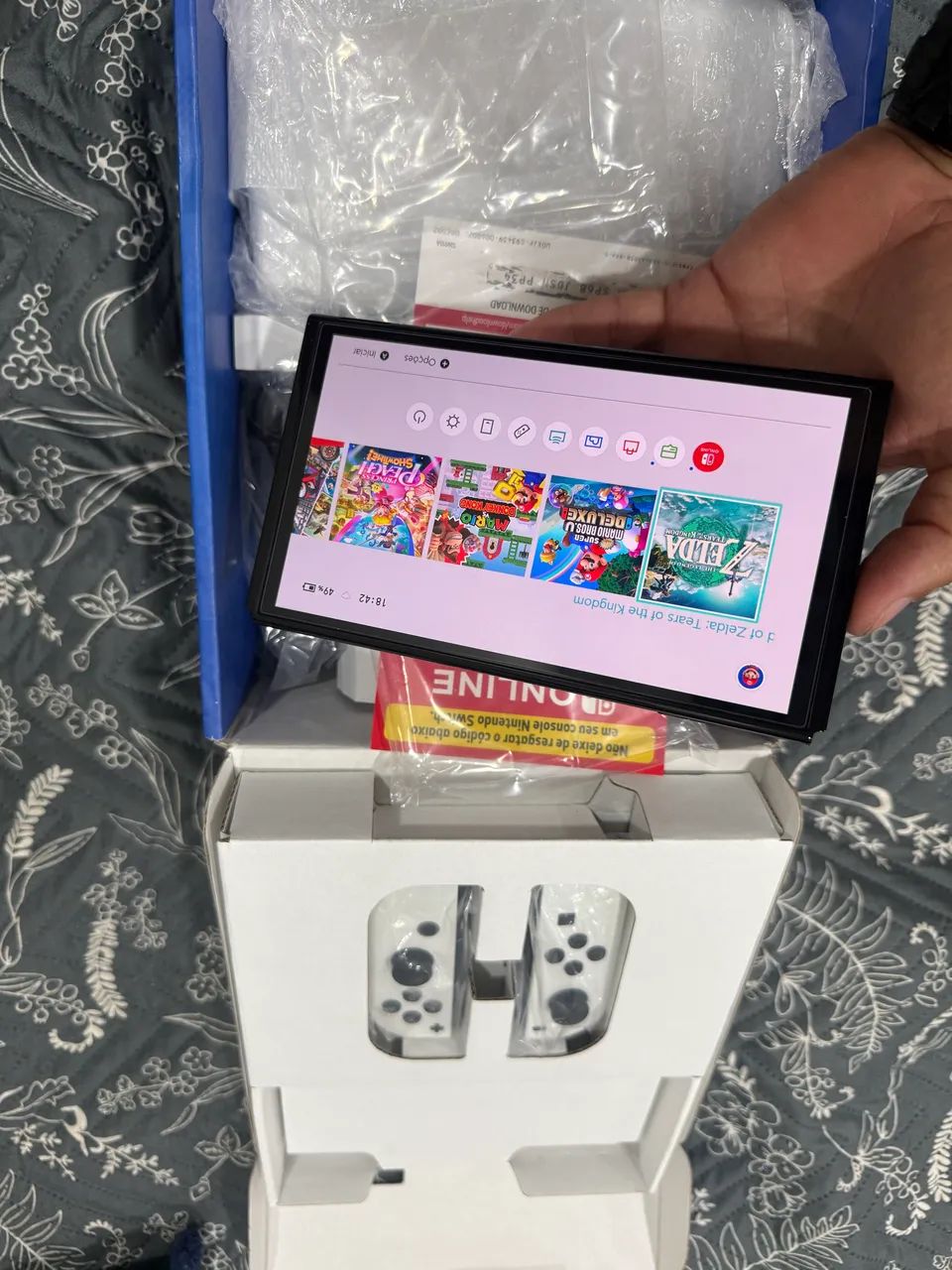 Nintendo Switch OLED DESBLOQUEADO  - Foto 4