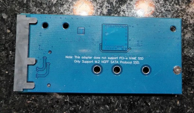 Adaptador M2 NGFF para SATA - Foto 2