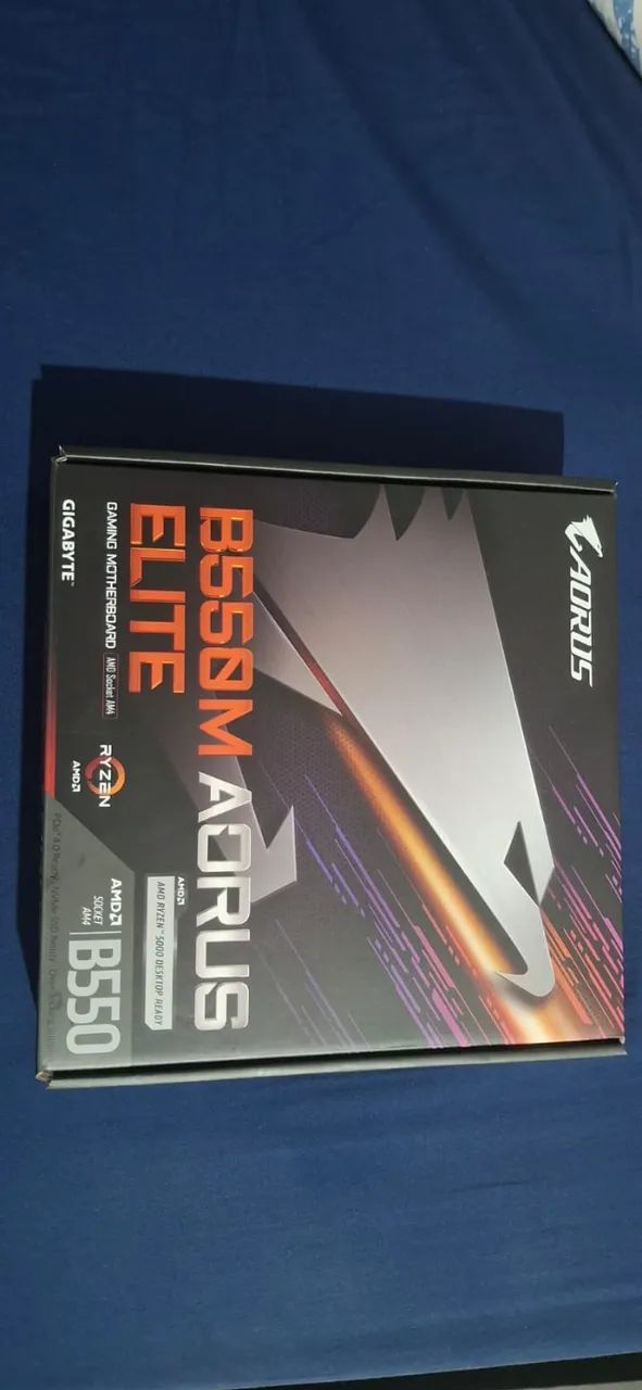 PLACA MÃE B550 AORUS ELITE - Foto 3