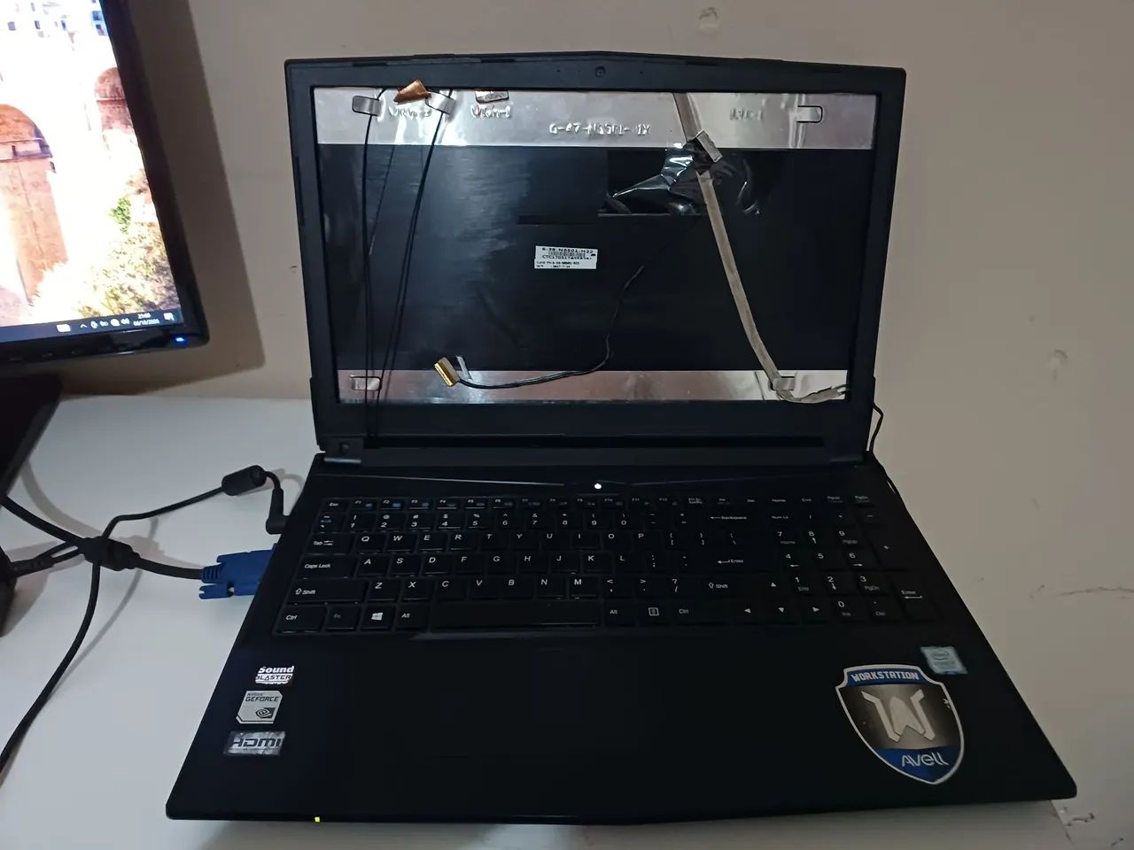 Notebook Avell core i7 7° Geração quebra galho  - Foto 4