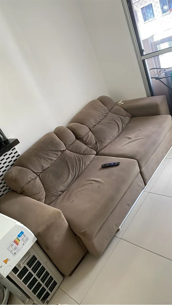 Sofá cama e reclinável 