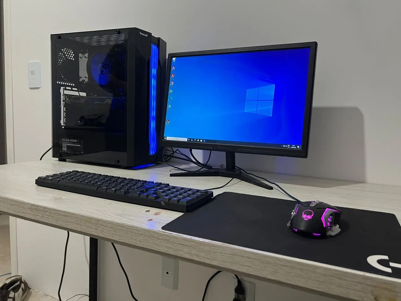 Pc Gamer Completo Rx580 8gb 