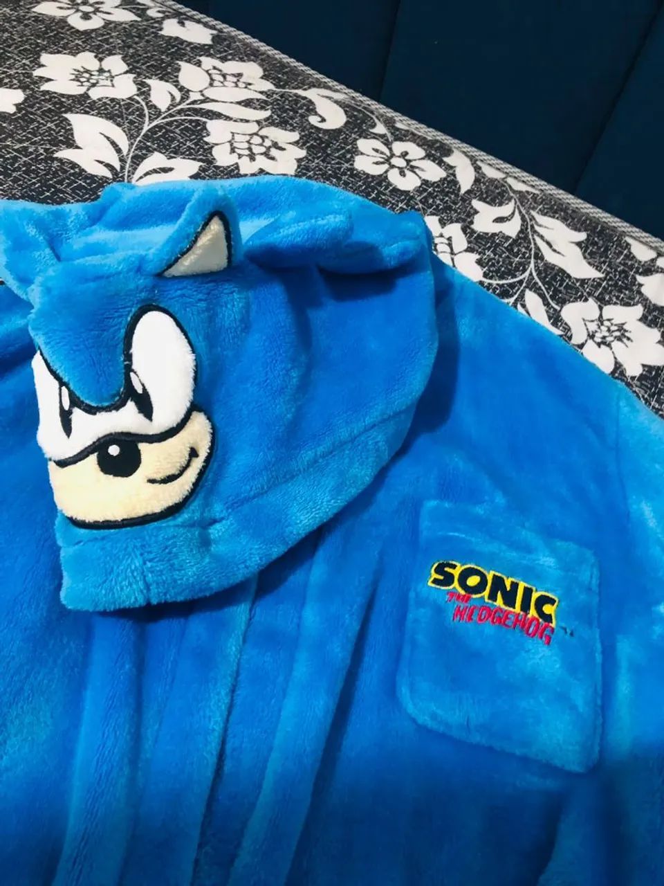 Roupão infantil Sonic  - Foto 3