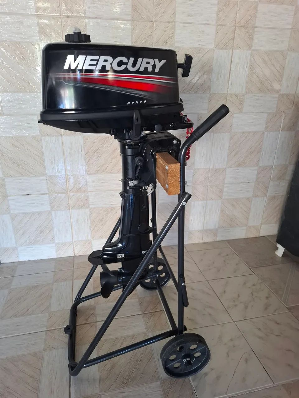 Conjunto motor e bot inflavel 