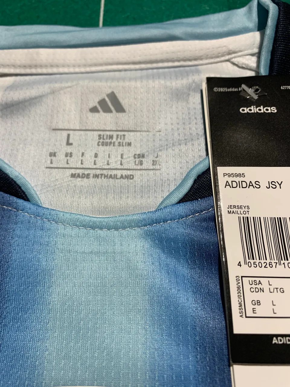 Camisa Argentina - Modelo Torcedor - TAM M ao GG - Foto 2