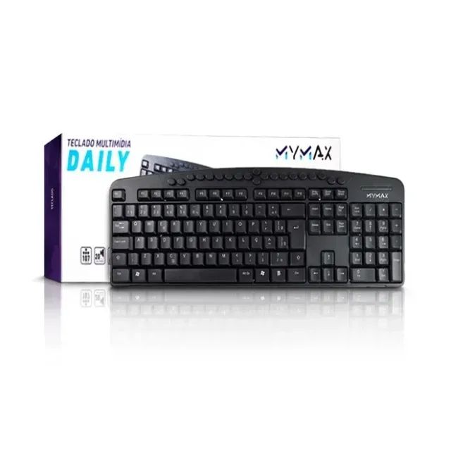 Teclado Básico com Numérico USB  Mymax Daily  - Foto 2