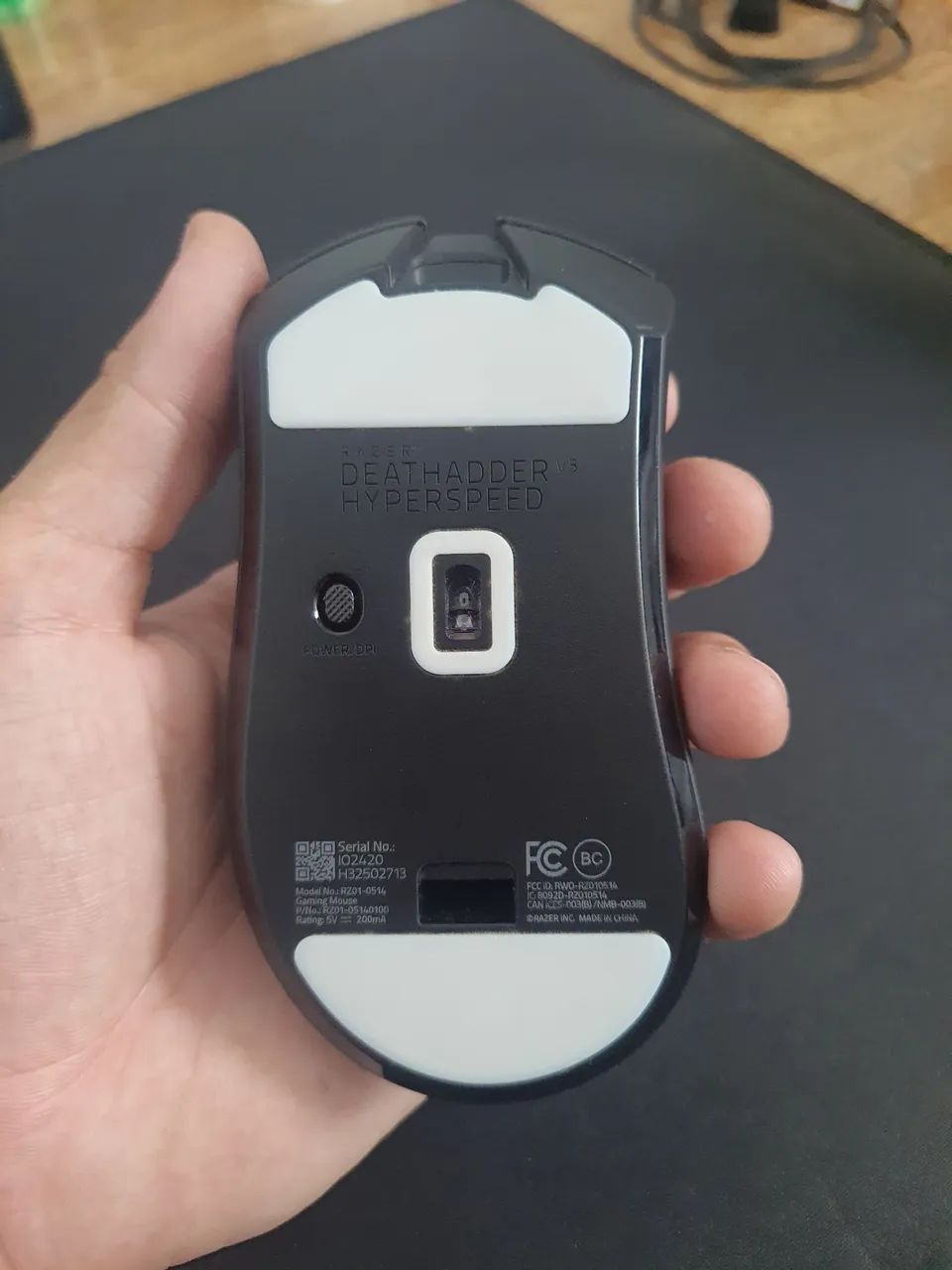 Mouse razer deathadder V3 hyperspeed (troco por algo do meu interesse) - Foto 5