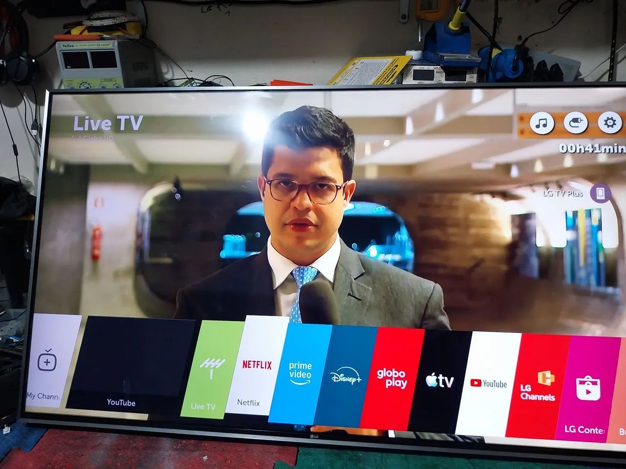 Tv 49 lg smart 4 k Wi-Fi YouTube Netflix - TVs - Mooca, São Paulo
