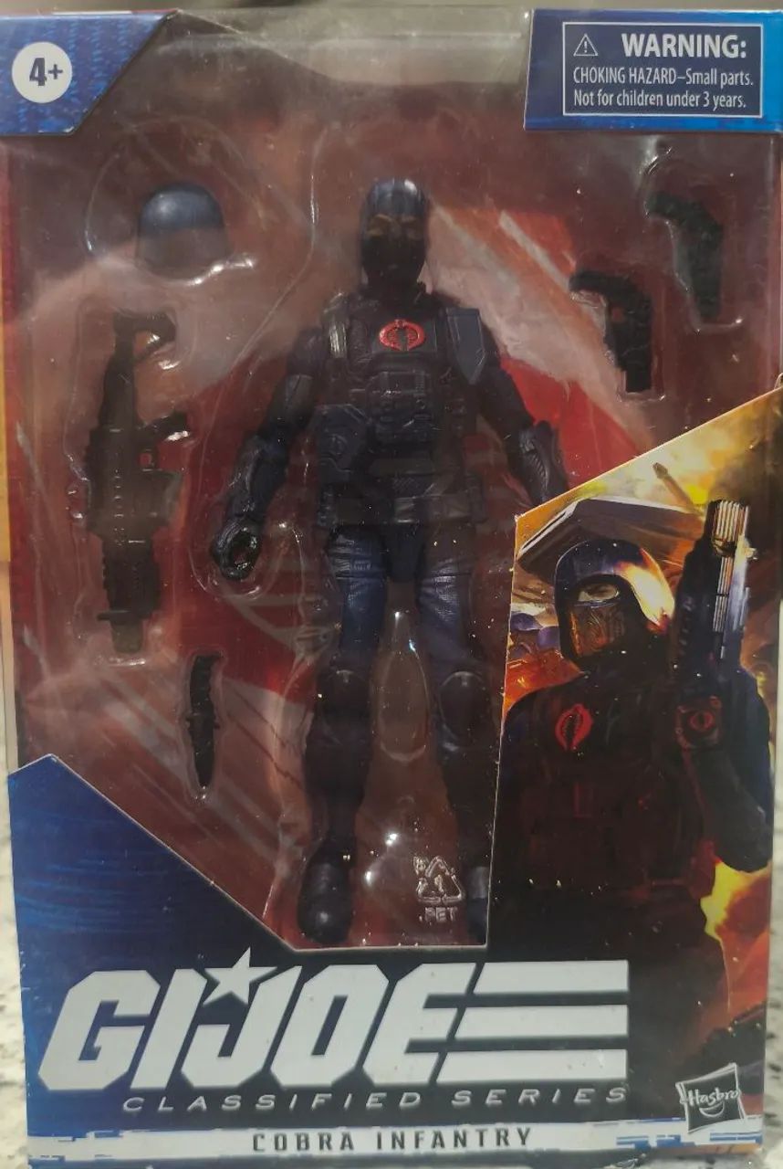 GI JOE CLASSIFIEDS/COBRA INFANTRY 