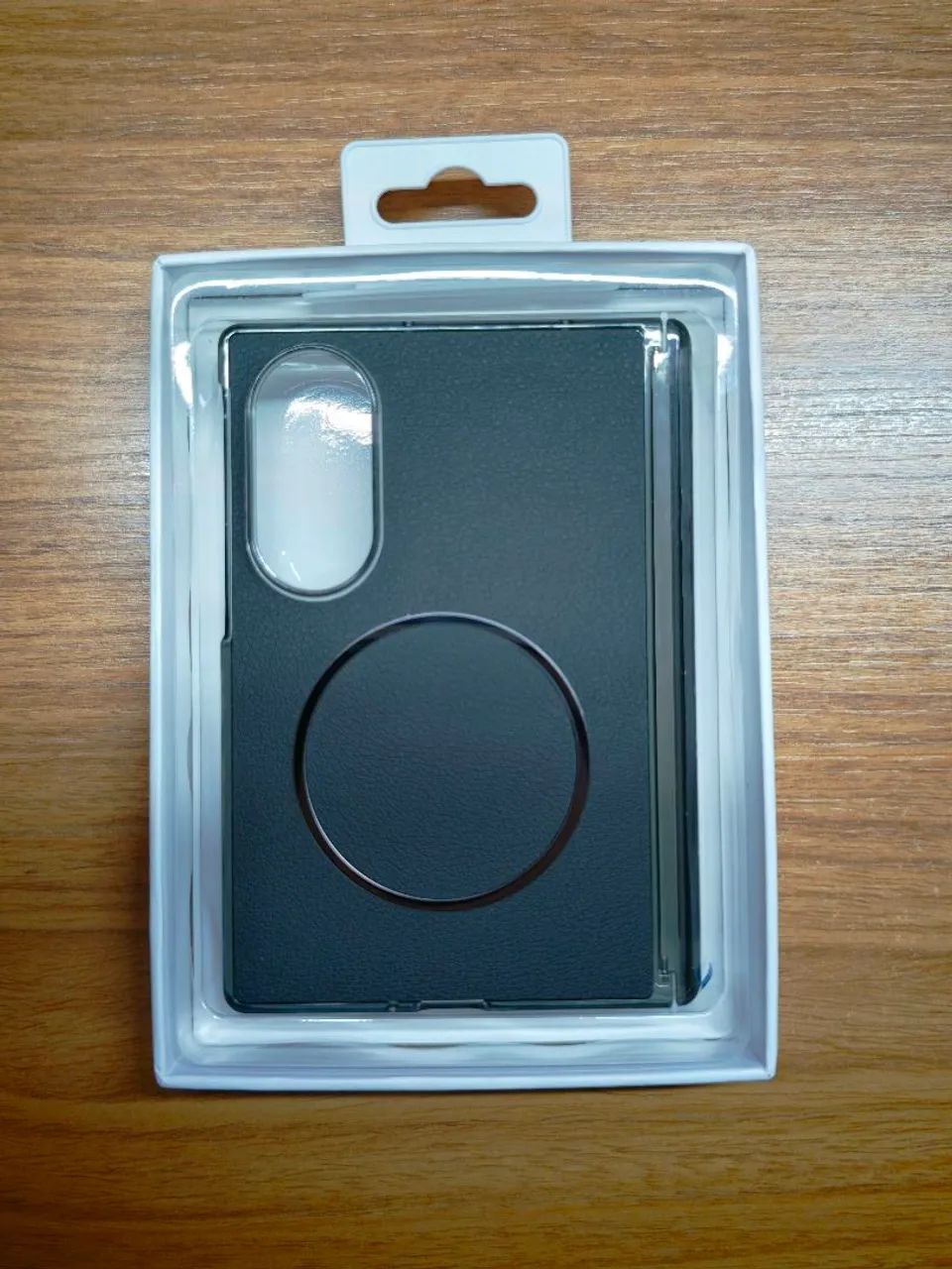 Case para Z Fold8 Couro Preto