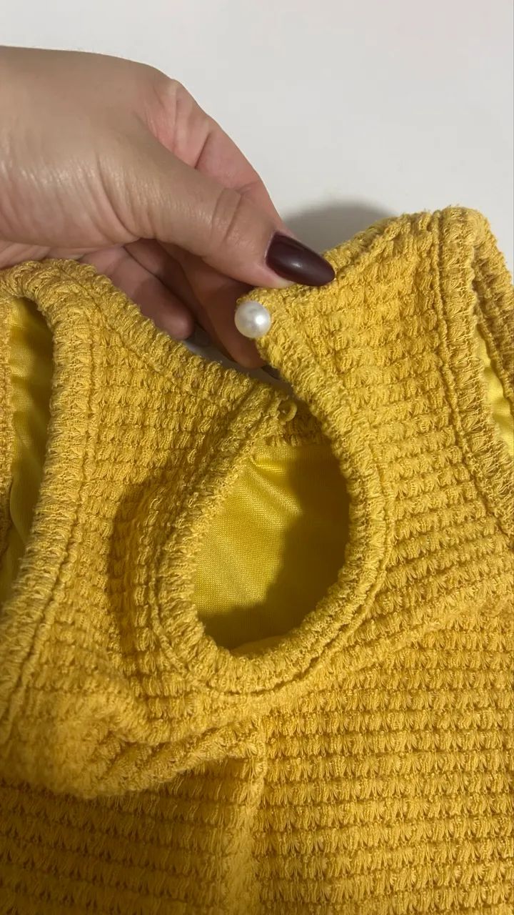 Vestido amarelo  - Foto 4