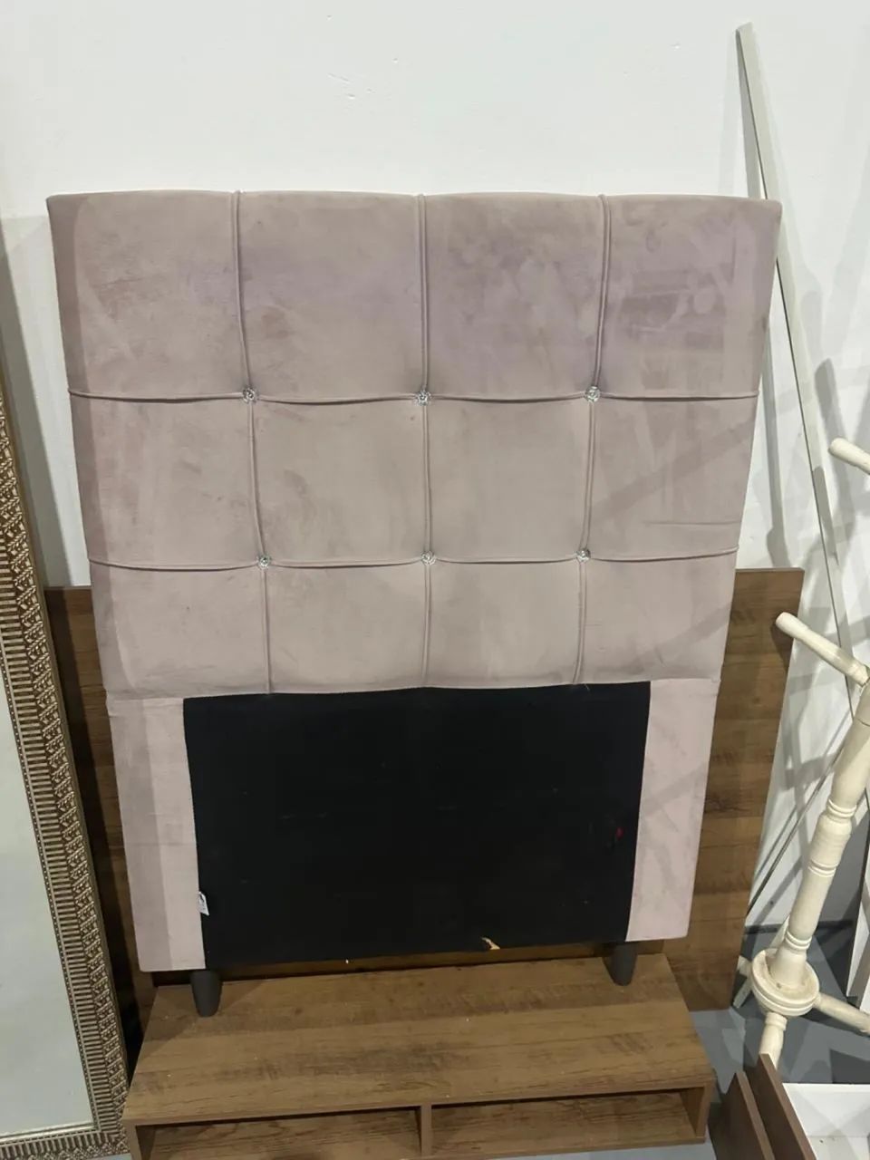 Cama de solteiro baú com cabeceira  - Foto 3
