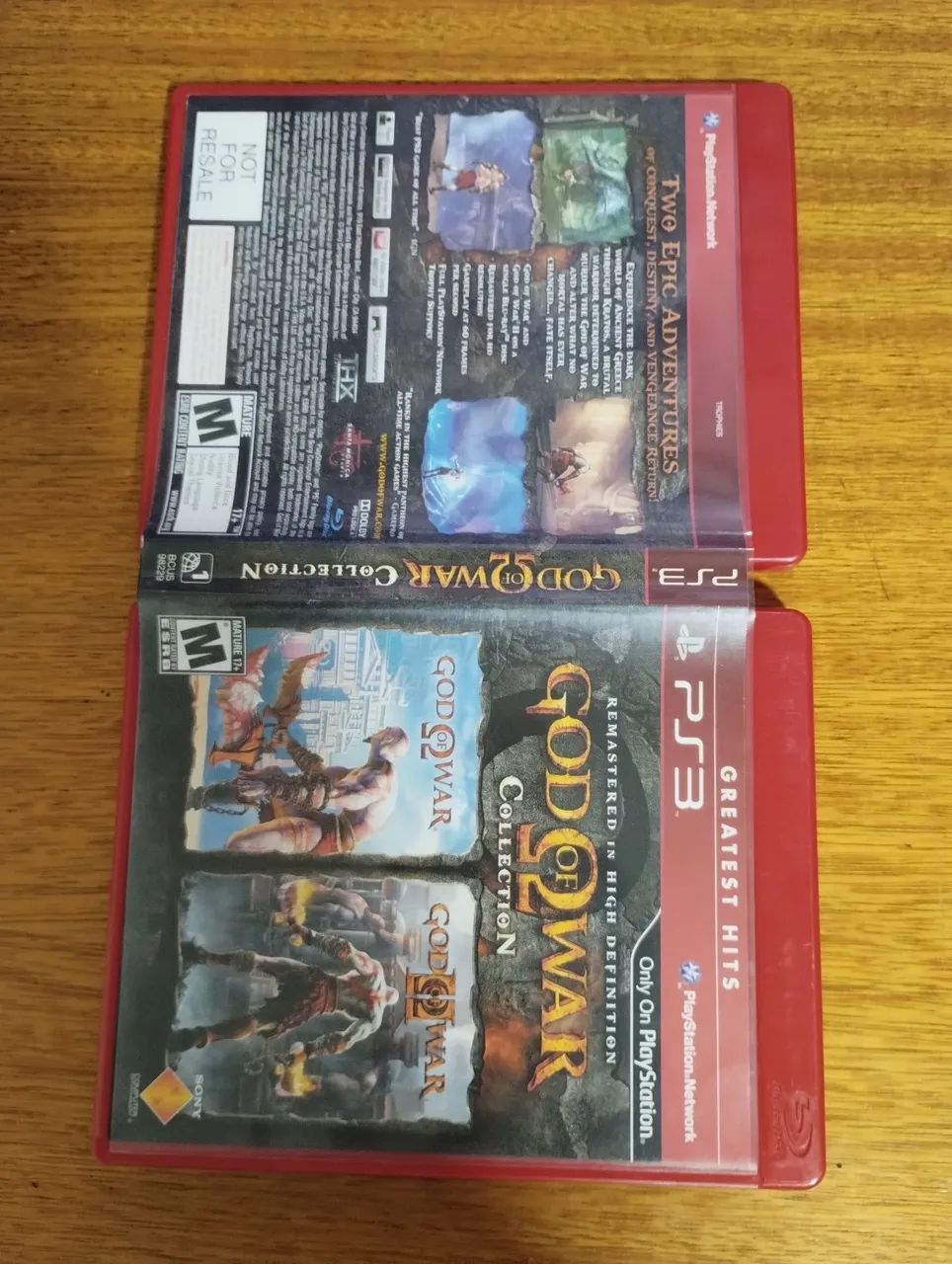 God of war collection 1 e 2 PS3  - Foto 2